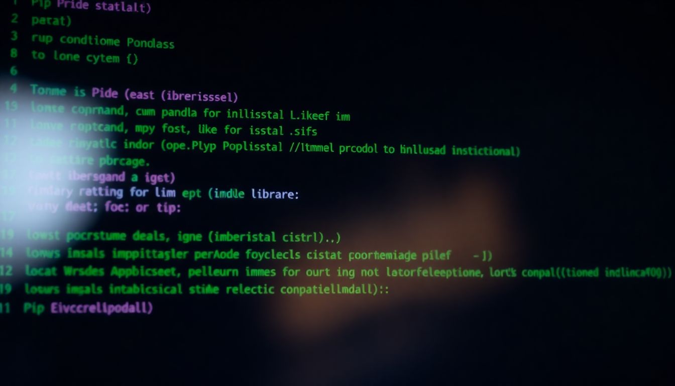 pandas openpyxl xlwings 파이썬 라이브러리 설치 명령어가 실행 중인 컴퓨터 화면