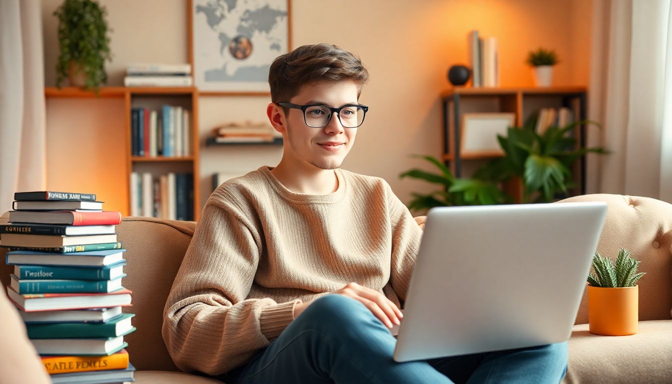 자바 개발자로 첫걸음을 내딛는 사람의 희망차고 따뜻한 시작 이미지